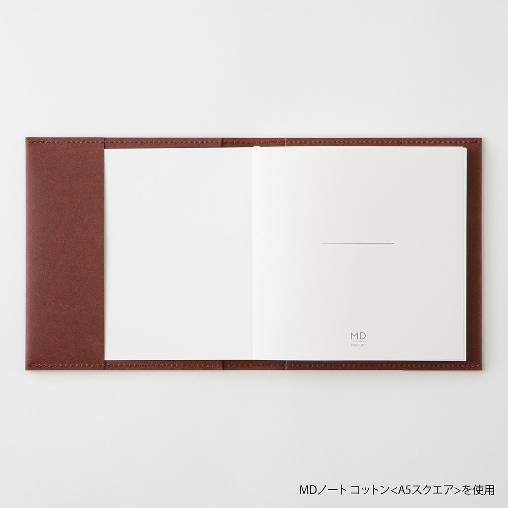 MD Notebook Hard Cover, A5 Square Paper