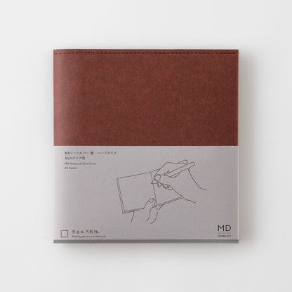 MD Notebook Hard Cover, A5 Square Paper