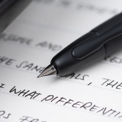 Capless 啞黑色鋼筆｜EF/F/M 筆尖