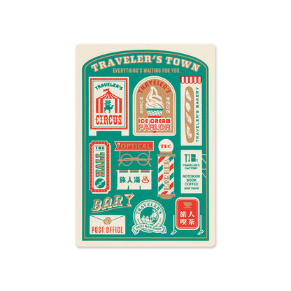 TRAVELER'S notebook, Plastic Sheet 2024, Passport Size