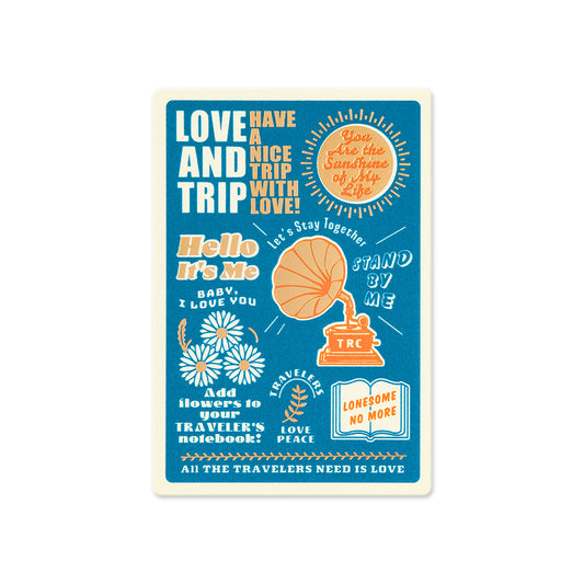 TRAVELER'S notebook, Plastic Sheet 2025, Passport Size