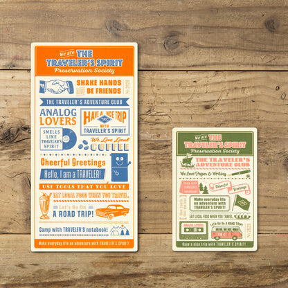 TRAVELER'S notebook, Plastic Sheet 2026, Passport Size