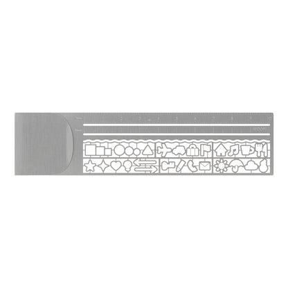 Clip Ruler Silver A