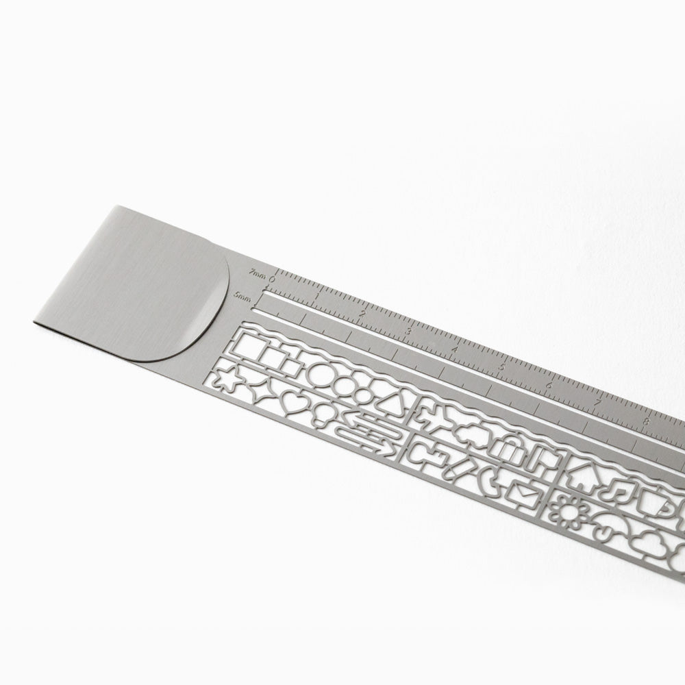 Clip Ruler Silver A