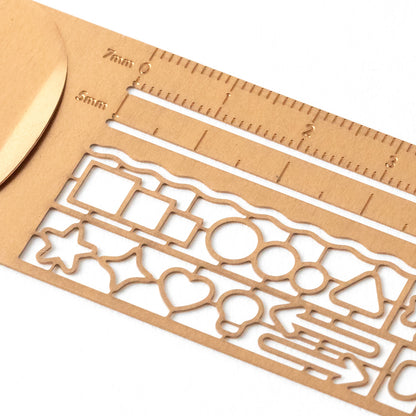 Clip Ruler Copper A