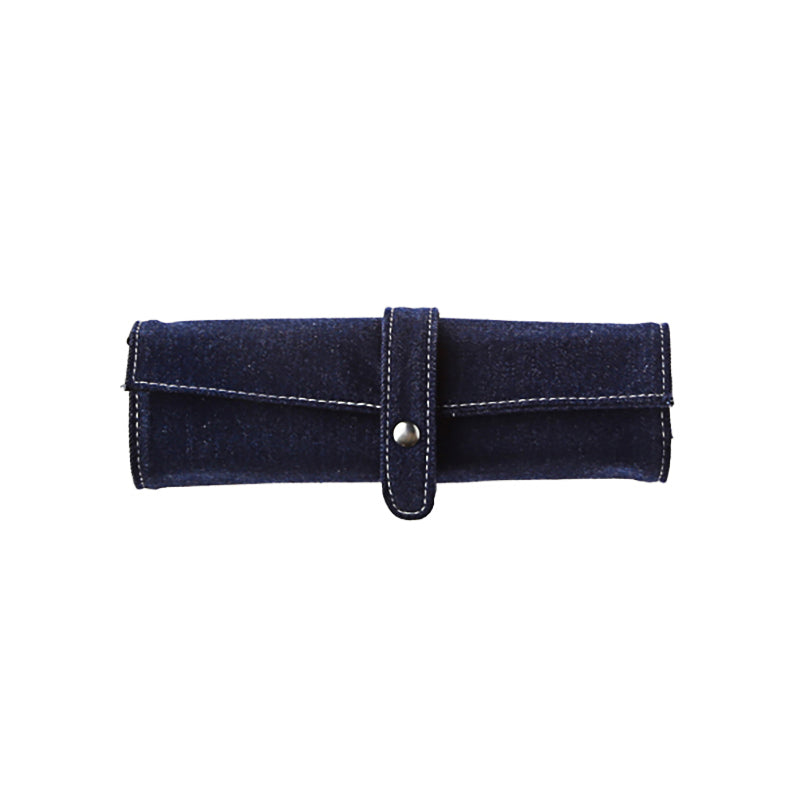 Denim Dark Blue, Roll Pen Case