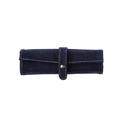 Denim Dark Blue, Roll Pen Case