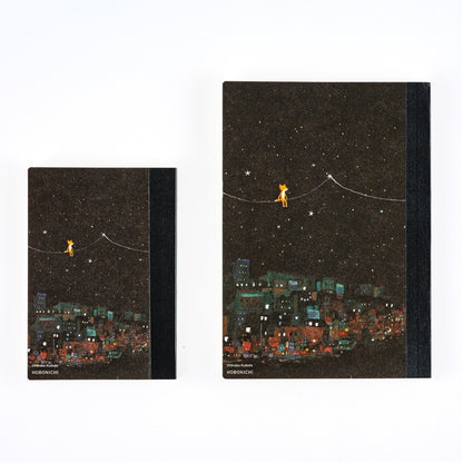 Hiroko Kubota: Another Night of Falling Star Sparklers, Hobonichi Graph Notebook A6
