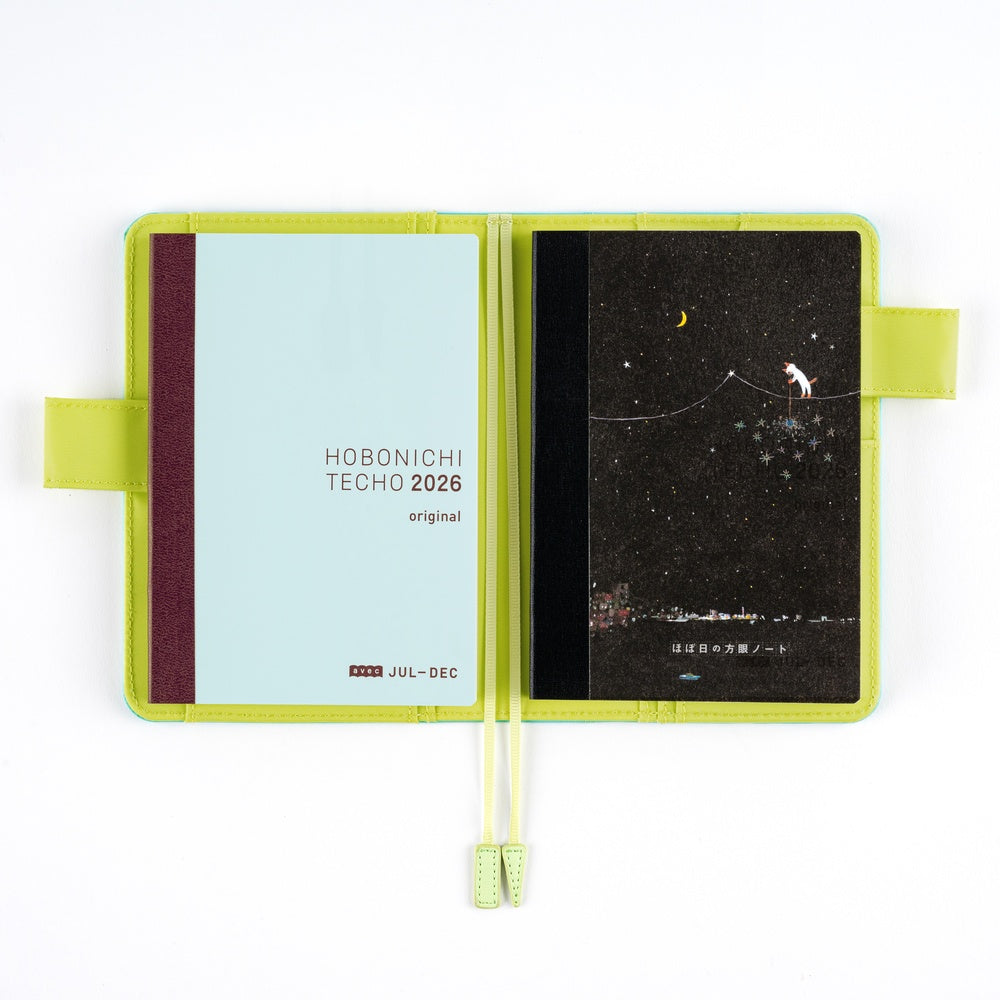 Hiroko Kubota: Another Night of Falling Star Sparklers, Hobonichi Graph Notebook A6
