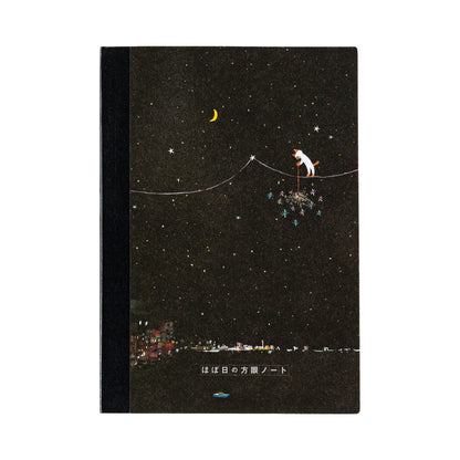 Hiroko Kubota: Another Night of Falling Star Sparklers, Hobonichi Graph Notebook A5