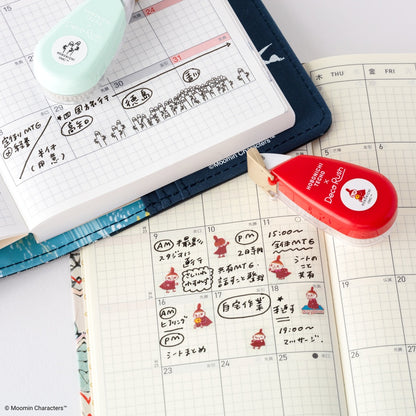 Hattifattener Wanderer, Plus x Hobonichi: Deco Rush, 10mm x 4m