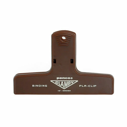 Brown, Penco Clampy Binding Pla-Clip