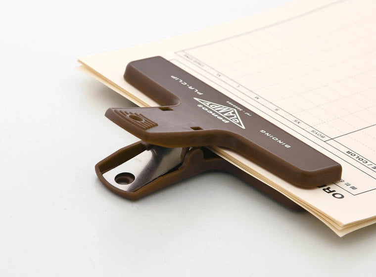 Brown, Penco Clampy Binding Pla-Clip