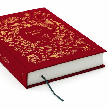 Moomin, Red, 3-Year Diary