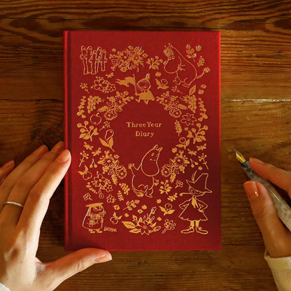 Moomin, Red, 3-Year Diary