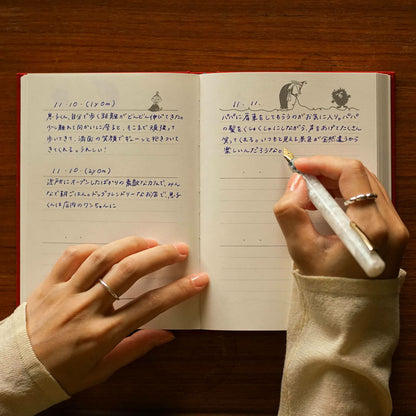 Moomin, Red, 3-Year Diary