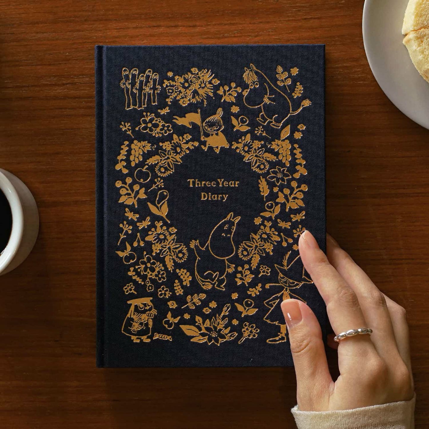 Moomin, Navy Blue, 3-Year Diary