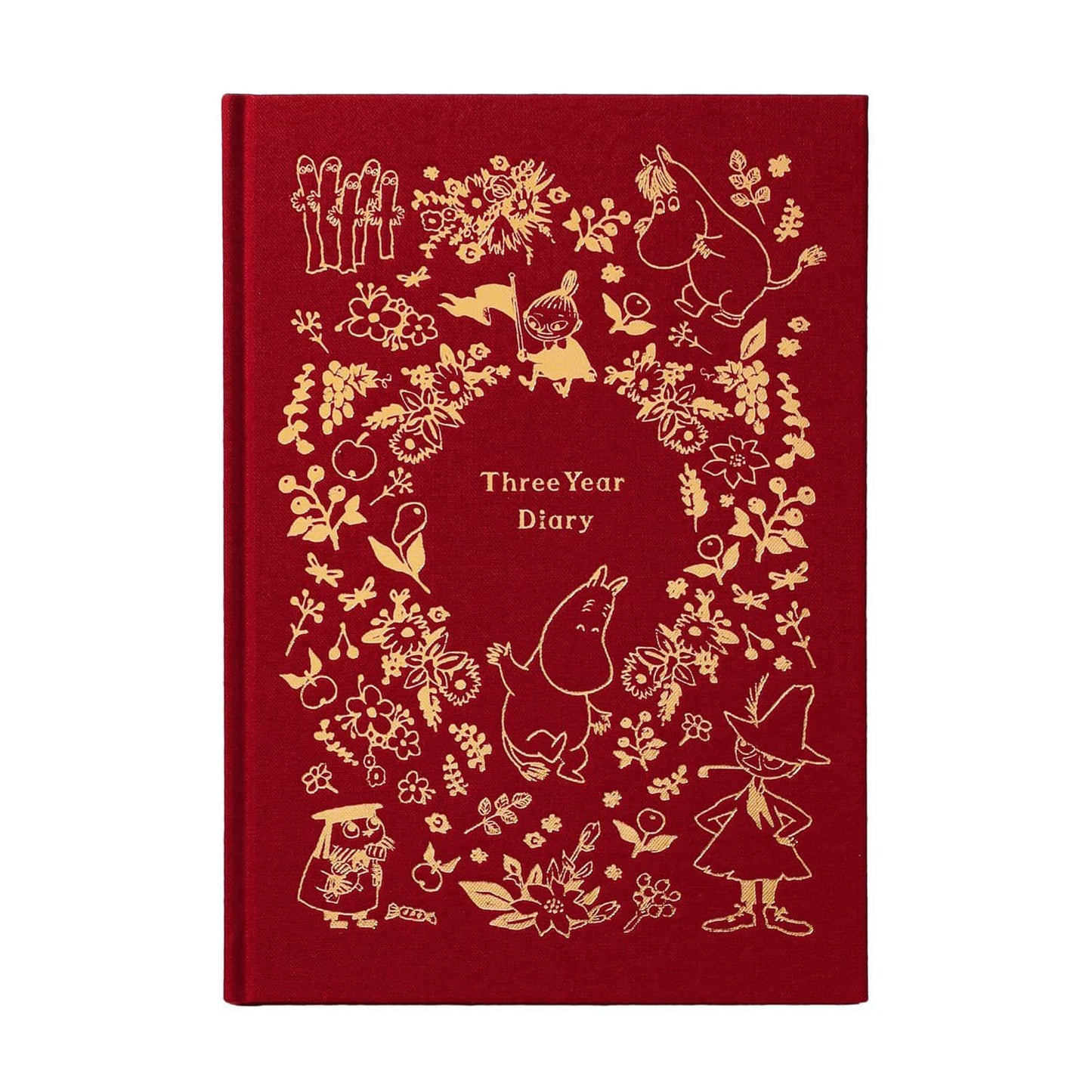 Moomin, Red, 3-Year Diary