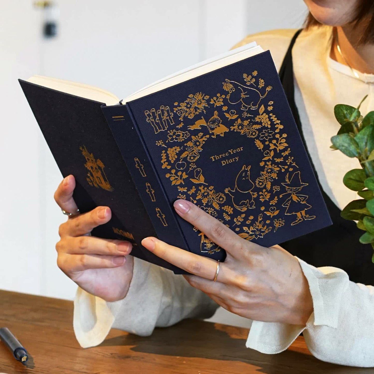 Moomin, Navy Blue, 3-Year Diary