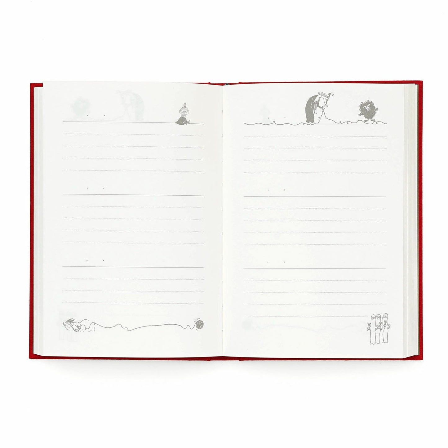 Moomin, Red, 3-Year Diary