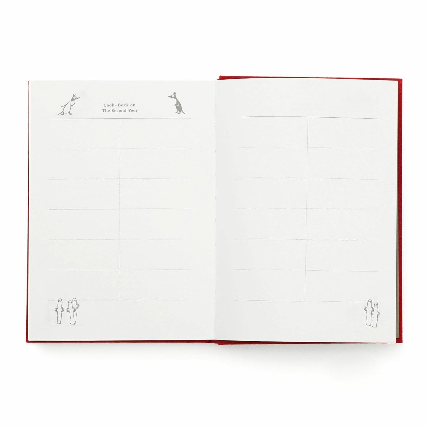 Moomin, Red, 3-Year Diary