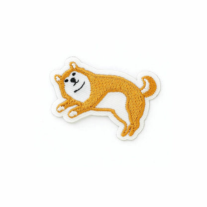 Shiba, New Retro Embroidery Sticker