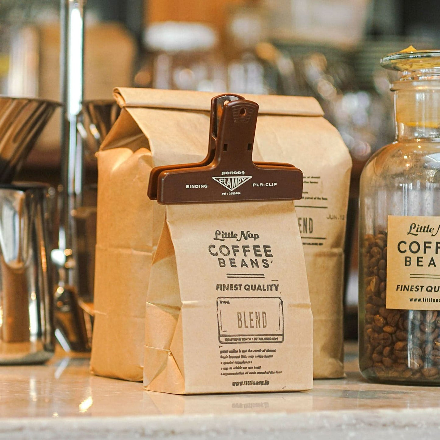 Clear Black, Penco Plastic Clip