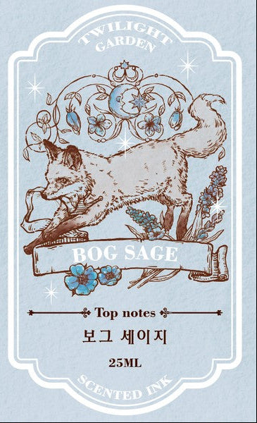 Top Notes - Bog Sage, Scented Ink Twilight Garden, 25ml Ink
