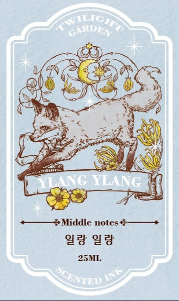 Middle Notes - Ylang Yang, Scented Ink Twilight Garden, 25ml Ink