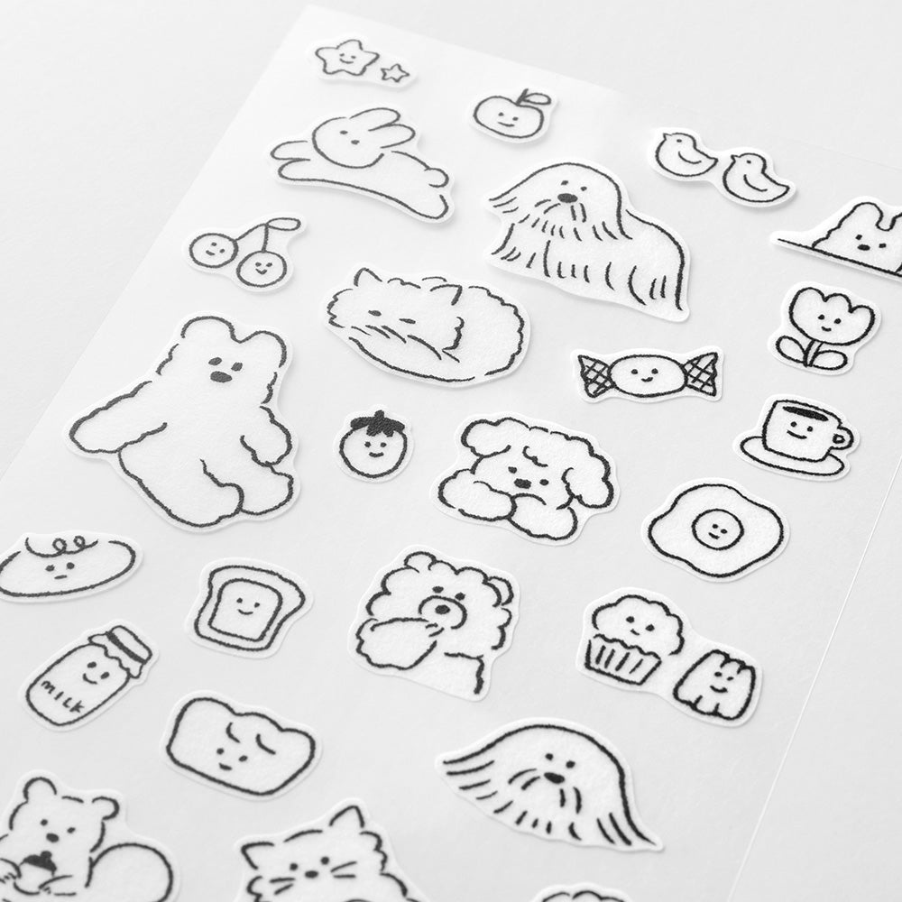 midori, Cute Motif, Sticker Collection - Two Sheets
