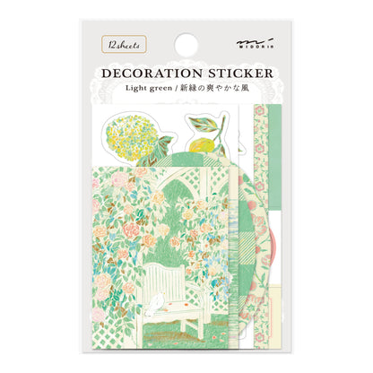 [Limited Edition] midori, Yellow Green, Decoration Sticker
