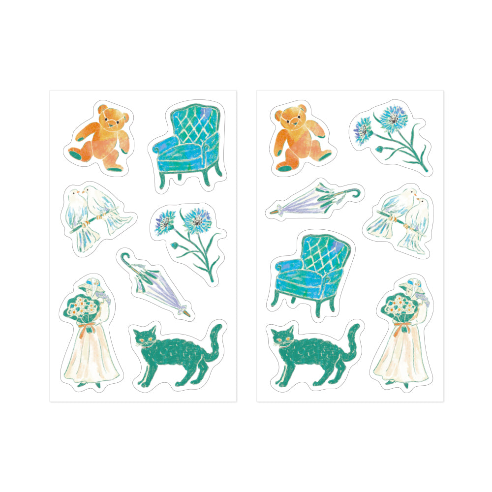 [Limited Edition] midori, Green, Decoration Sticker