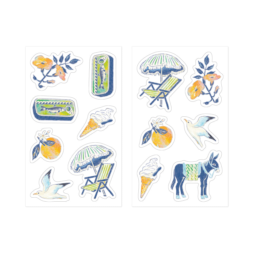 [Limited Edition] midori, Blue, Decoration Sticker