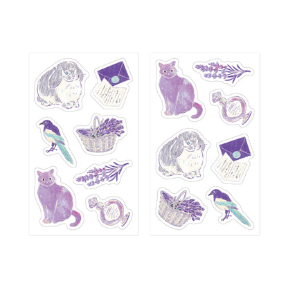 【限量版】midori｜紫色｜Decoration Sticker