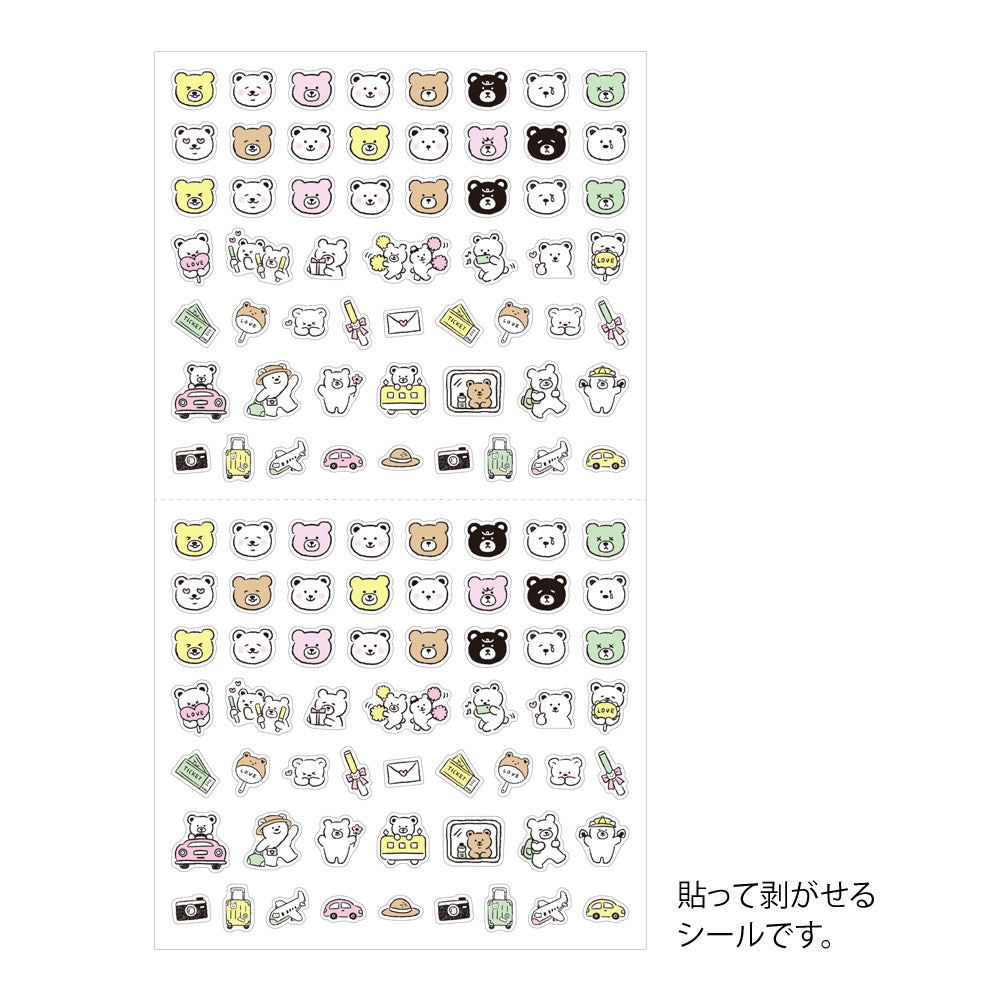 Pictograph Bear, Sticker Collection