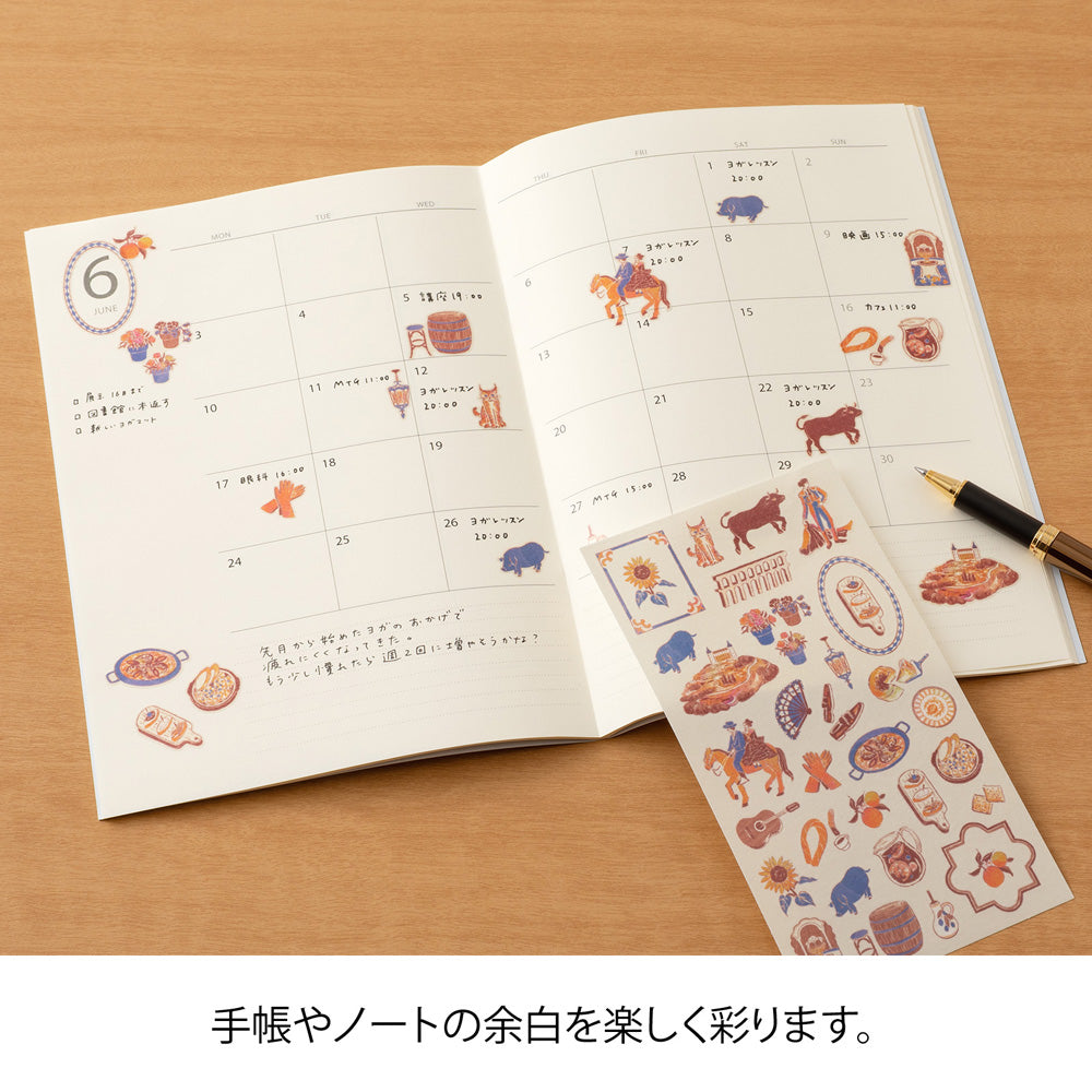 A Little Story from Spain, Sticker Collection