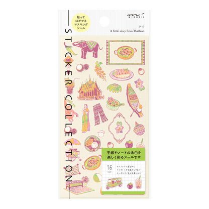 A Little Story from Thailand, Sticker Collection