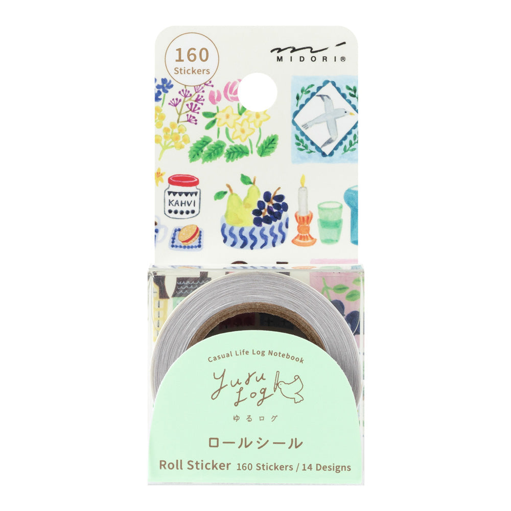 Stamps, Roll Sticker, Yuru Log