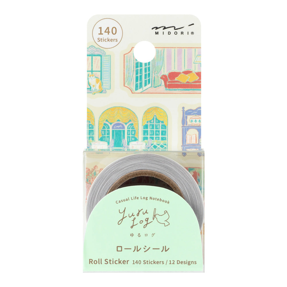 Window Views, Roll Sticker, Yuru Log