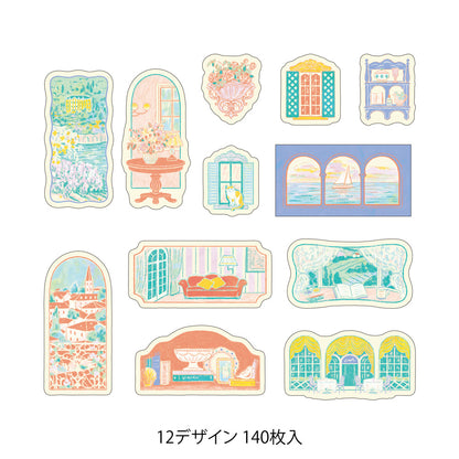 Window Views, Roll Sticker, Yuru Log