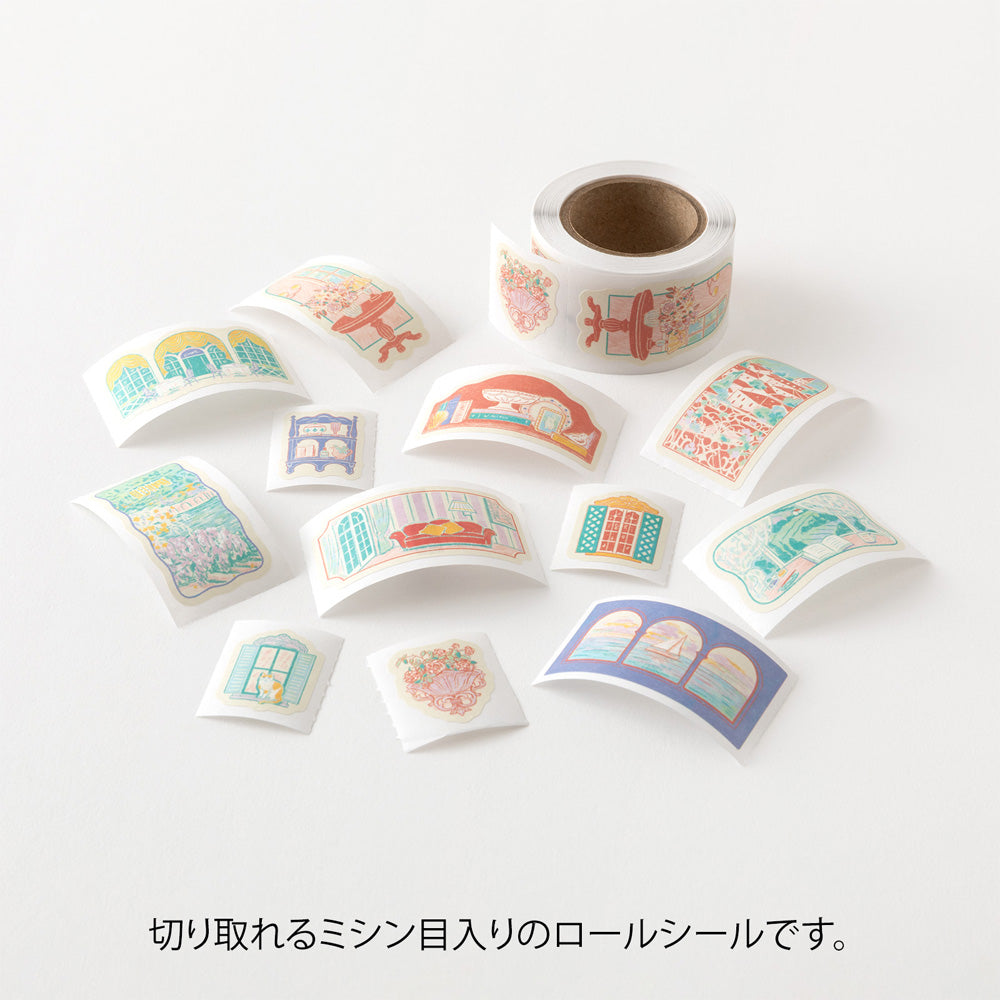 Window Views, Roll Sticker, Yuru Log