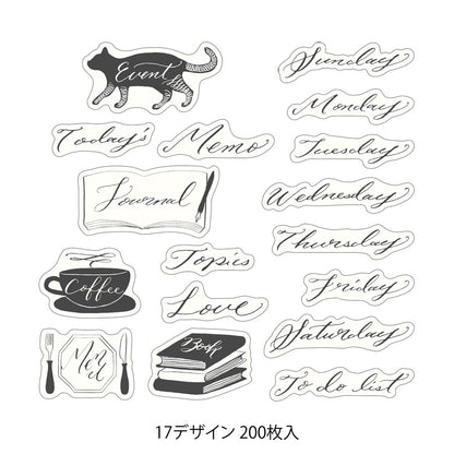 Calligraphy, Roll Sticker, Yuru Log