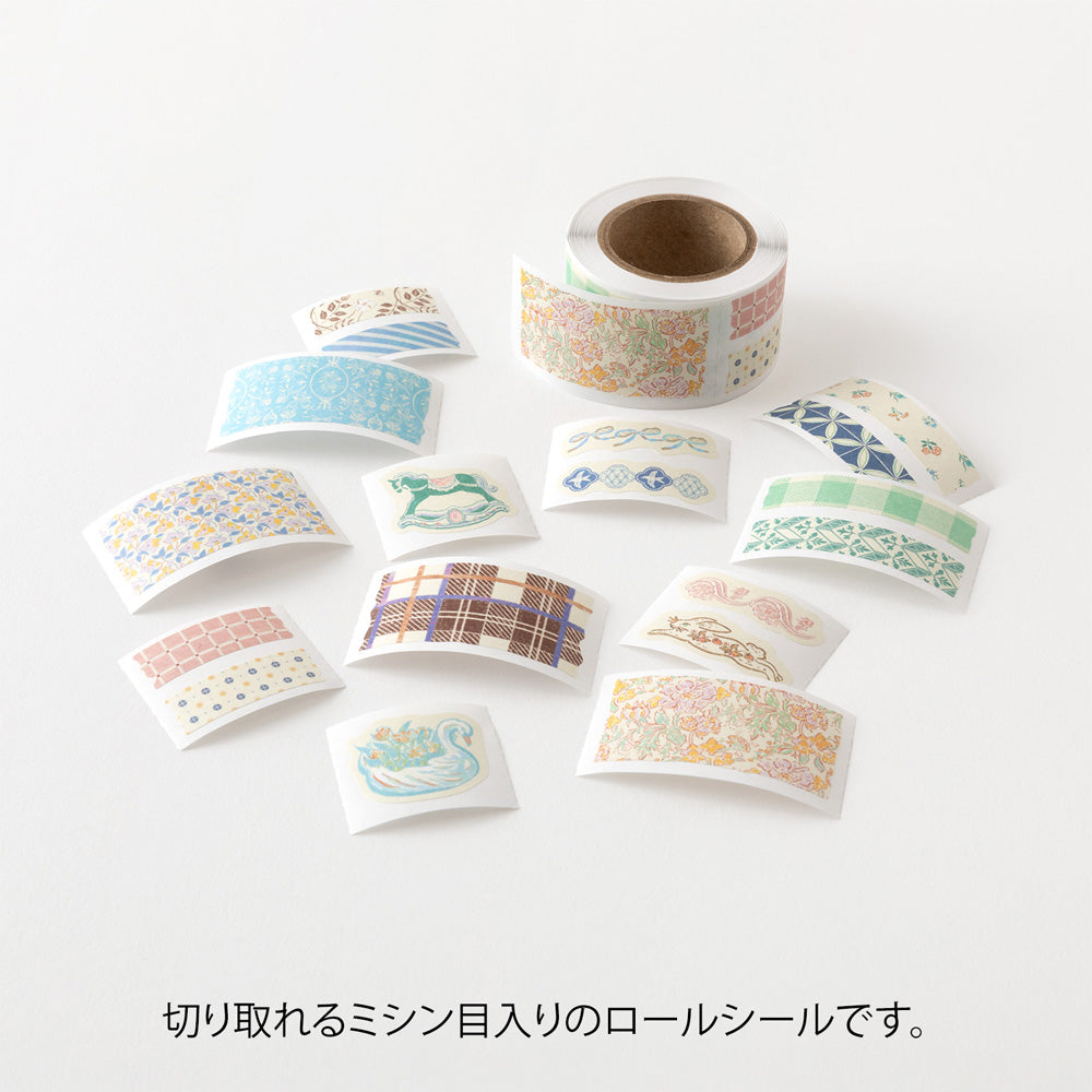 Antique, Roll Sticker, Yuru Log