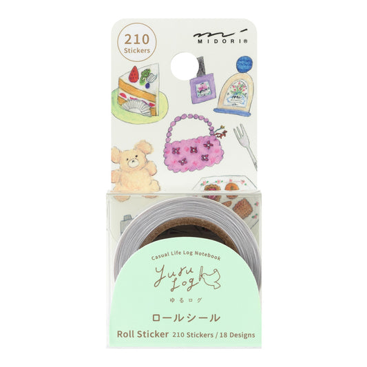 Motifs, Roll Sticker, Yuru Log