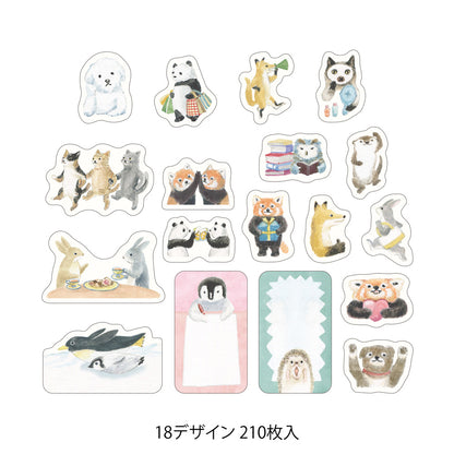Animal Emotions, Roll Sticker, Yuru Log