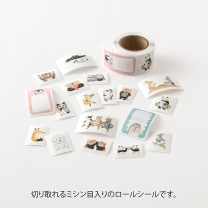 Animal Emotions, Roll Sticker, Yuru Log