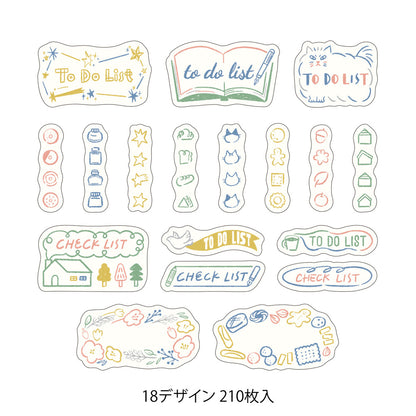 List, Roll Sticker, Yuru Log