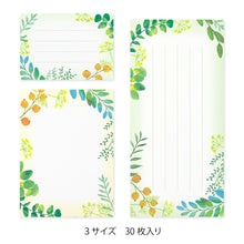 Load image into Gallery viewer, midori, Botanical, 3-size Assorted Message Pad
