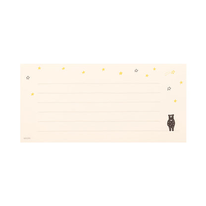 midori, Starry Sky , Message Letter Pad - Easygoing