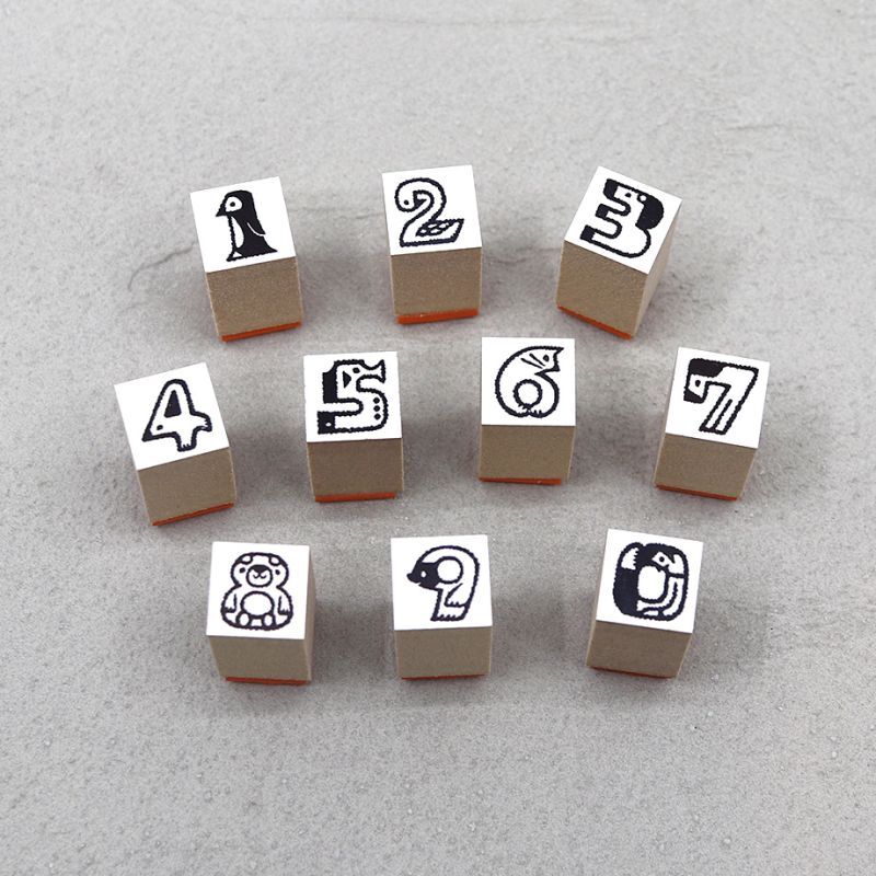 Number Stamp, Toshiyuki Fukuda x 36 Sublo